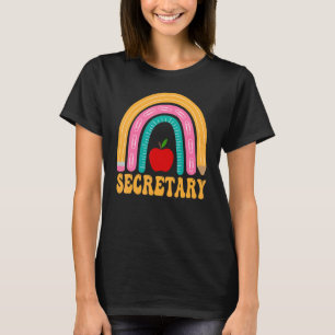 Camiseta Secretario Lápiz Arcoiris Mujeres De Vuelta A La E