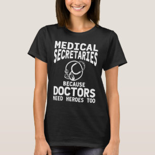 Camiseta Secretario Médico Merch Mejor Secreto Médico