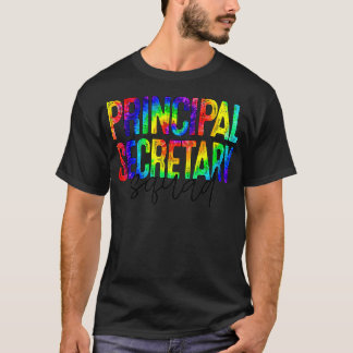 Camiseta Secretario Principal de vuelta a la escuela para l