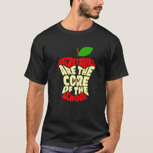Camiseta Secretarios Escolares Básicos De La Oficina Escola