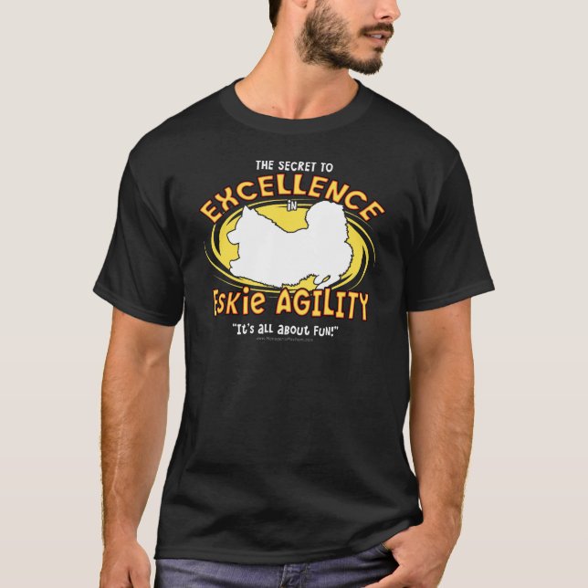 Camiseta Secreto americano del perro esquimal de la (Anverso)