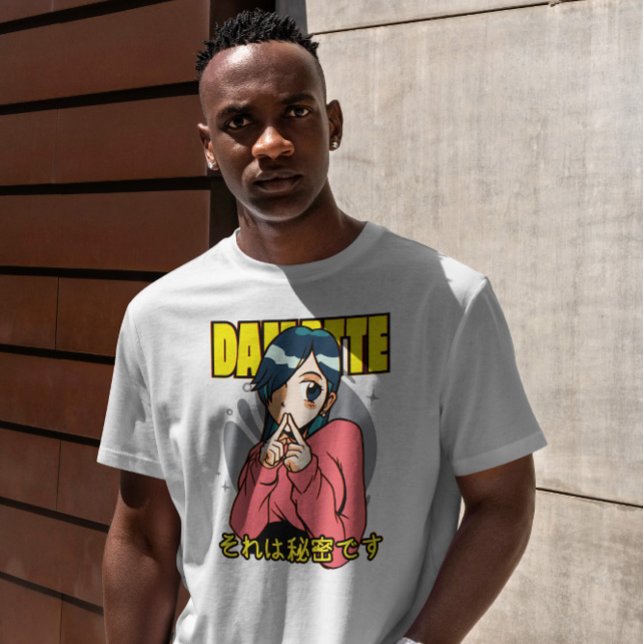 Camiseta Secreto de Chica de anime (Subido por el creador)