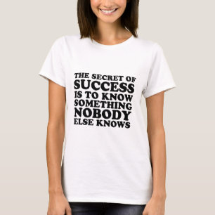 Camiseta Secreto del éxito