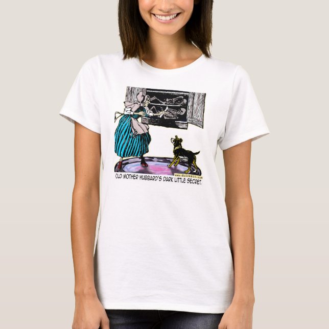 Camiseta secreto sucio de los hubbards de la madre (Anverso)