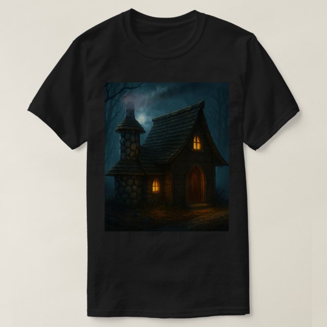Camiseta Secretos de la casa de brujas en el bosque (Diseño del anverso)