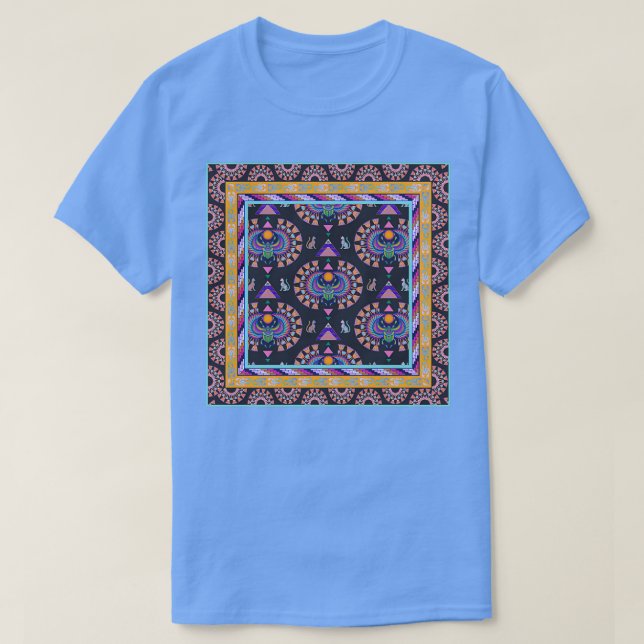 Camiseta Secretos de Scarab (Diseño del anverso)