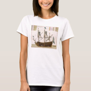 Camiseta Section through a French first-rate ship of 104 ca