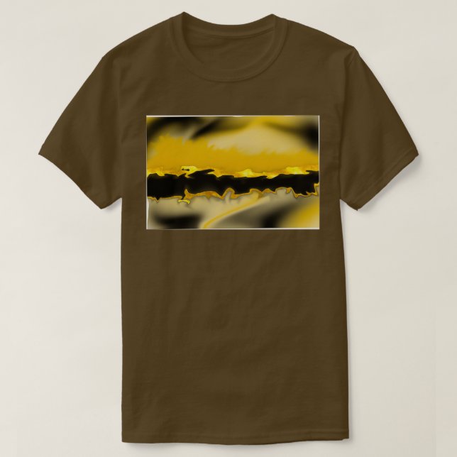 Camiseta Secuencia abstracta de alquimia (Diseño del anverso)