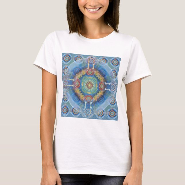 Camiseta Secuencia de la mandala (Anverso)