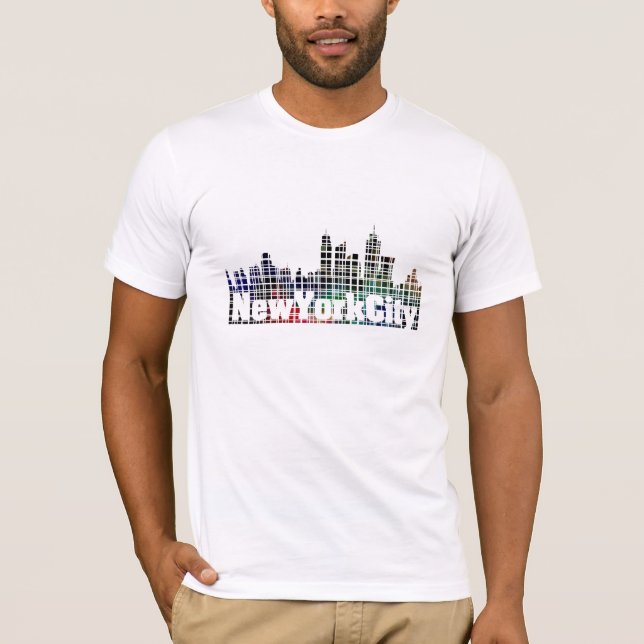 Camiseta Secuencia de Nueva York (Anverso)