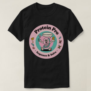 Camiseta Secuencias maestras de proteínas y resolviendo rom