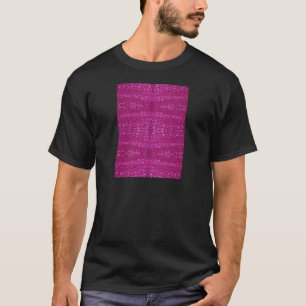 Camiseta secuencias rosadas