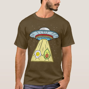 Camiseta Secuestro De Aguacate Y Ufo De Huevo