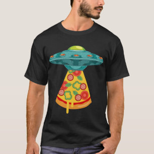 Camiseta Secuestro de Alimentos Alienados Pizza Fast Food L