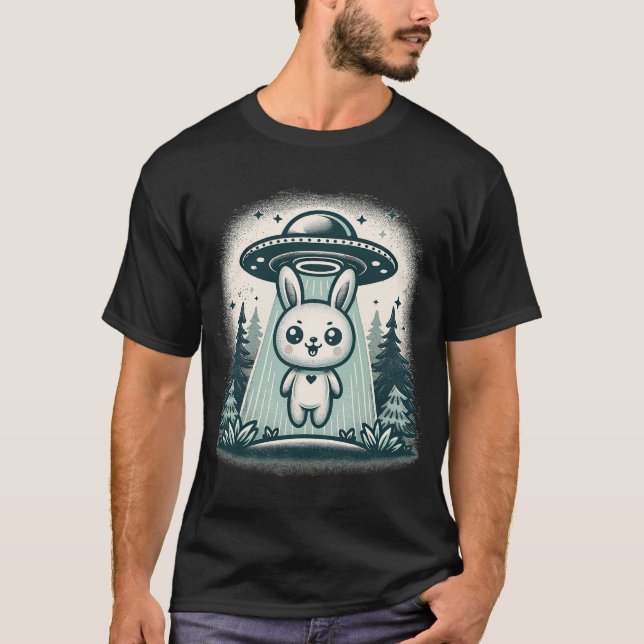 Camiseta Secuestro de conejito adorable (Anverso)