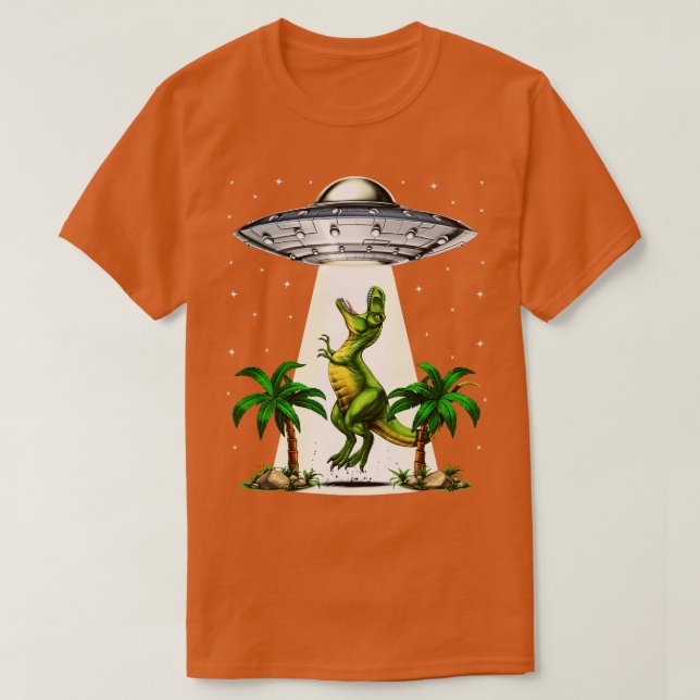 Camiseta Secuestro de dinosaurios TRex (Diseño del anverso)