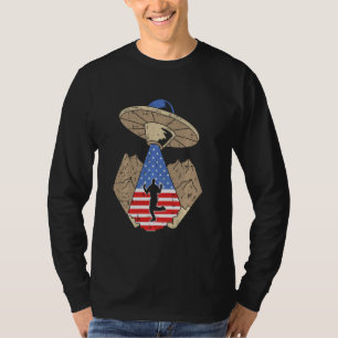 Camiseta Secuestro De Extranjeros 4 De Julio Ufo Patr Bande