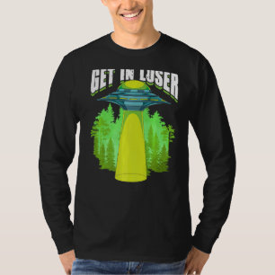 Camiseta Secuestro de extranjeros de ciencia ficción Ufo Al