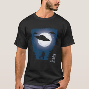 Camiseta Secuestro de extranjeros OVNI No estamos solos