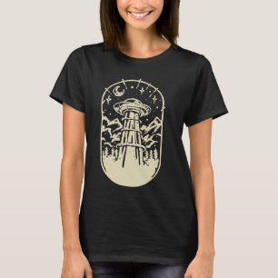Camiseta Secuestro de OVNI Alien Avión Volador