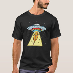 Camiseta Secuestro de perros de maíz Ufo
