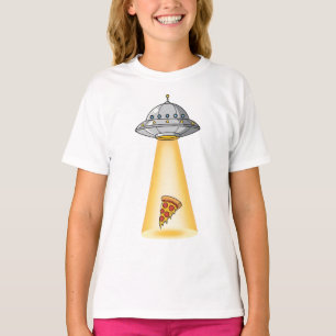 Camiseta Secuestro de Pizza OVNI Niños