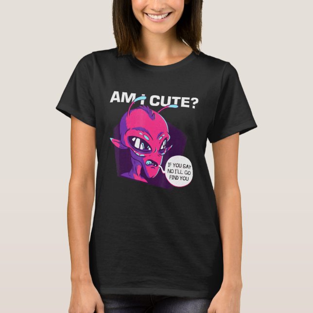 Camiseta Secuestro De Ufo Espacial Alien Believer Tee (Anverso)