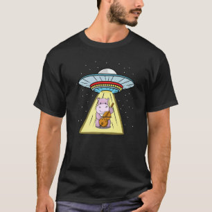 Camiseta Secuestro De Ufo Hippo Jugando A Cello