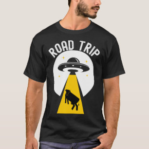 Camiseta Secuestro de vacas en el extranjero Viaje por carr