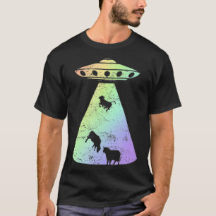 Camiseta Secuestro de vacas vintage Roswell Retro