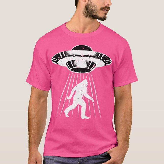 Camiseta Secuestros de Bigfoot Alien Ufo (Anverso)