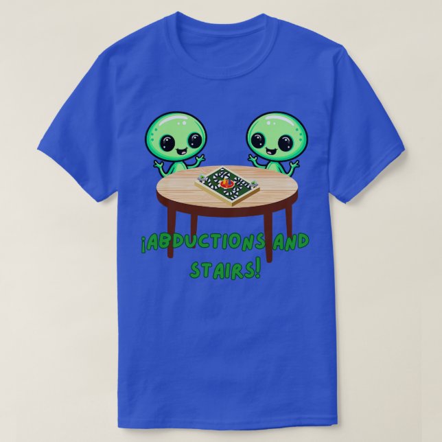 Camiseta Secuestros y escaleras Juego de mesa (Diseño del anverso)