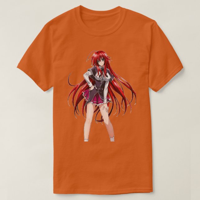 Camiseta secundaria dxd rias gremory 3 (Diseño del anverso)
