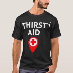 Camiseta Sed Aid Funny Bartender Regalo Bartending Chiste M