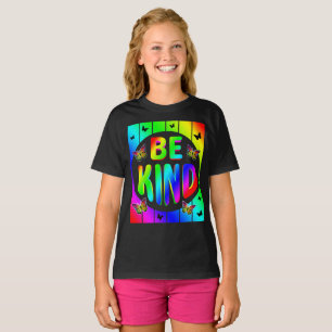 CAMISETA SED COLOREADO ARCOÍRIS MARIPOSAS