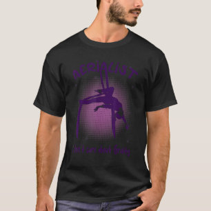 Camiseta Seda aérea Acrobacias Circus Gymnastics Aerialist