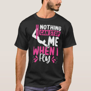 Camiseta Seda aérea Acrobat Circo aéreo aereo aereo Gymnas