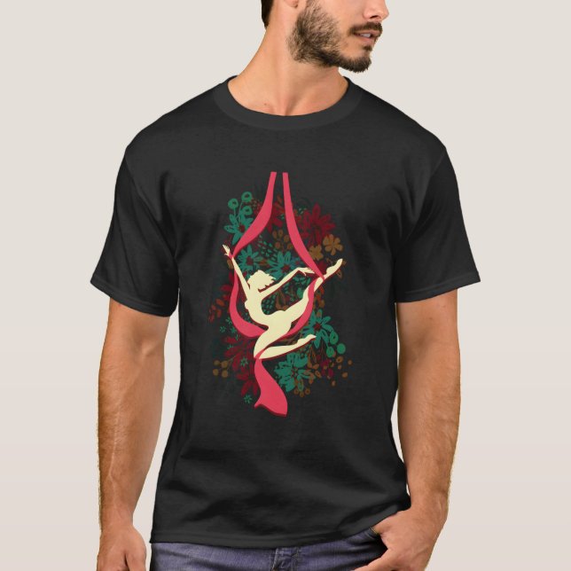 Camiseta Seda aérea de yoga (Anverso)