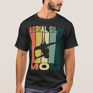 Camiseta Seda Aérea Mamá Yo Aire Seda Y Hoop Aéreo