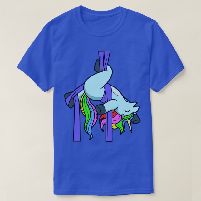 Camiseta Seda aérea Unicornio (Diseño del anverso)