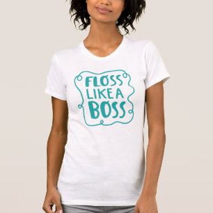 Camiseta Seda como una frase dental de Boss el  