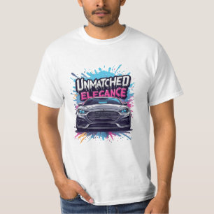 Camiseta Sedán deportivo de elegancia incomparable