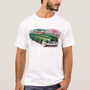 Camiseta sedán verde de 1949 Mercury