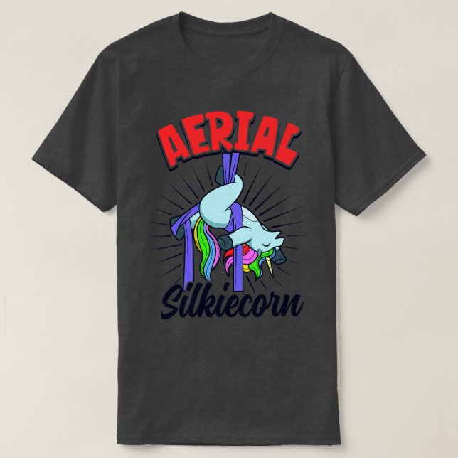 Camiseta Sedas aéreas de Silkiecorn aéreas 1 (Diseño del anverso)
