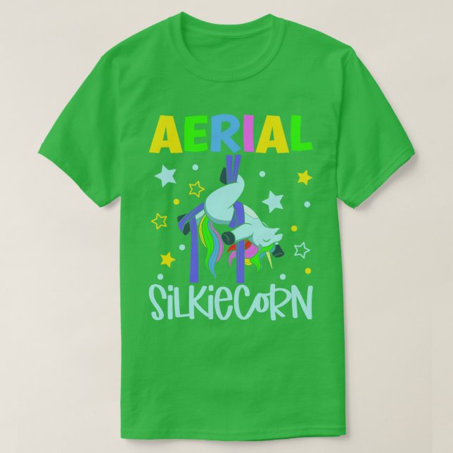 Camiseta Sedas aéreas de Silkiecorn aéreas aéreas (Diseño del anverso)