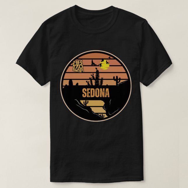 Camiseta Sedona, Arizona (Diseño del anverso)