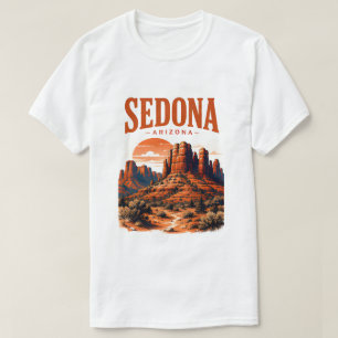 Camiseta Sedona Arizona vacaciones de viaje por el desierto