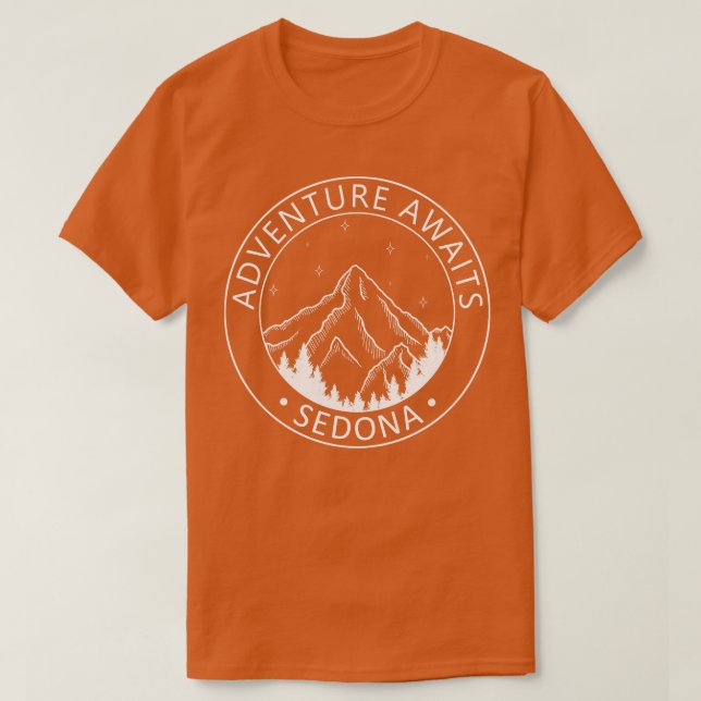 Camiseta Sedona City Arizona (Diseño del anverso)