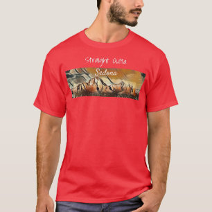 Camiseta Sedona Skyline Red Rock Lover Art
