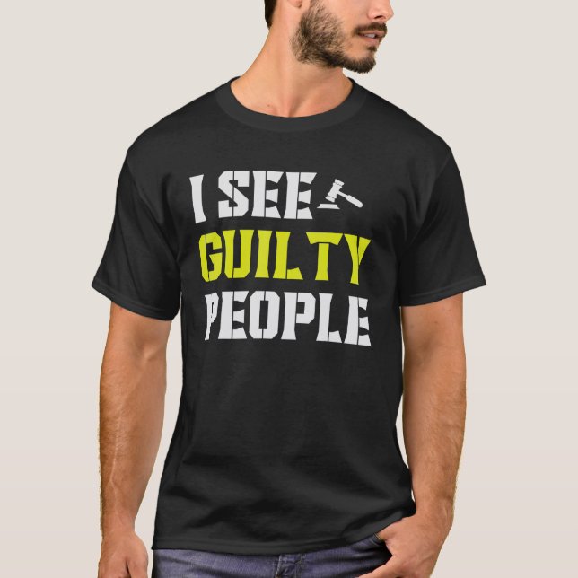 Camiseta See Guilty People Correctional Officer (Anverso)
